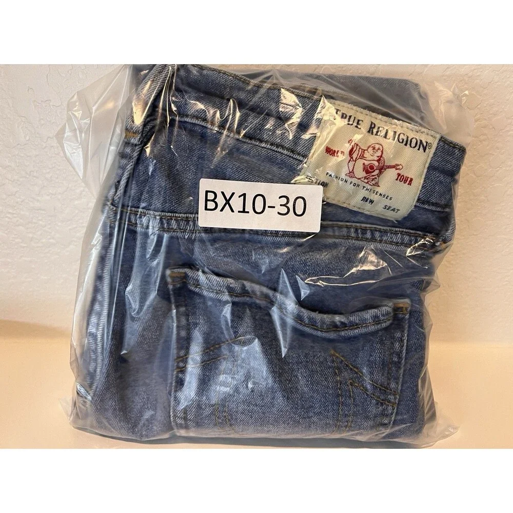 True Religion Jeans Size 29 Womens Jennie Curvy High Rise Skinny Blue Denim
